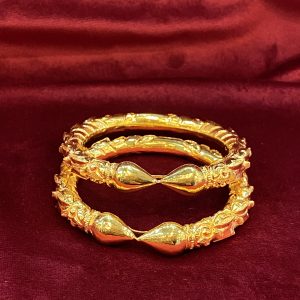 Gold Nepali Bangle