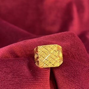 Gold Men's Box Ring