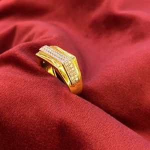 Gold Men's Engagement Ring