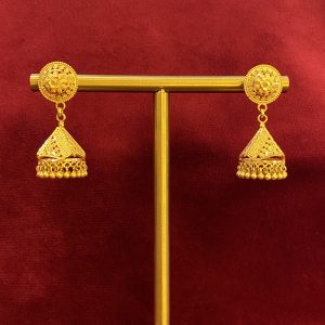 Gold Pinjada Jhumka