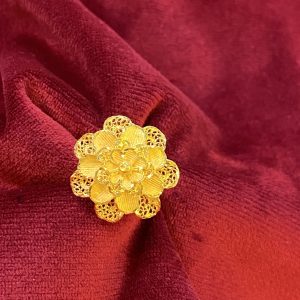 Gold Turkish Flower Ring