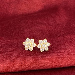 Gold  Swarovski Eartop