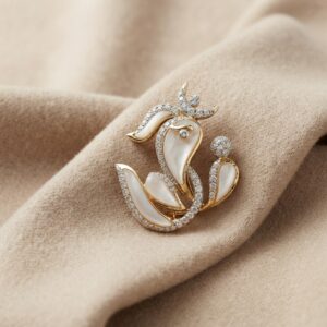 Diamond Brooch