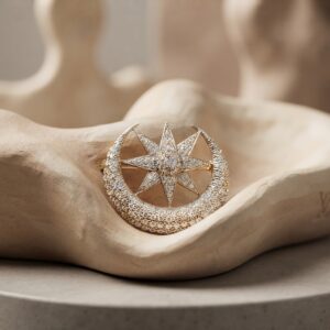 Diamond Brooch