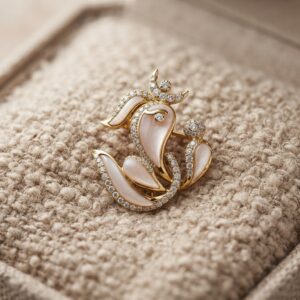 Diamond Brooch