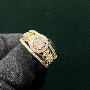 Diamond Pressure Setting Ring