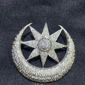Diamond Brooch
