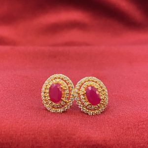 Gold earring