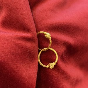 Gold Bali Earring