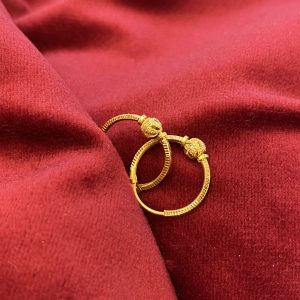 Gold Bali Earring