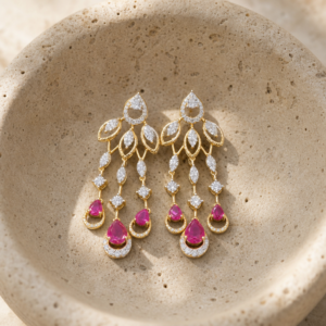 Diamond earring