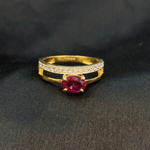 STONE GOLD RING