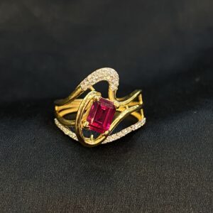 STONE GOLD RING