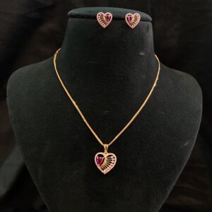 GOLD PENDANT SET