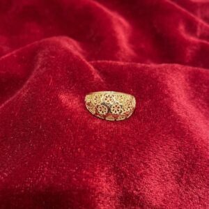 Floral Heritage Gold Ring